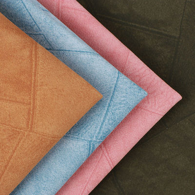 Denim Check Kledingstuk PU leer waterdicht wasbaar katoenen onderkant