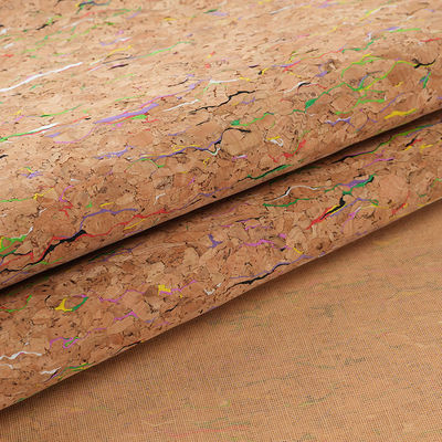 Cork Vegan PU Synthetisch Lederen Eco Friendly Voor Handtassen Bagage