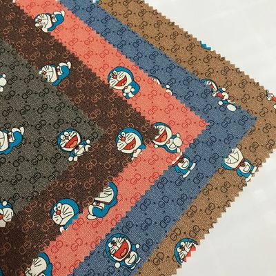 Geprinte Cartoon GD Letter Jingle Cat PVC Fux Lederen Tassen Telefoonhoes Pakket Doos Lederen Stof