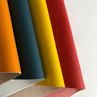 1.4mm Sofa Microfiber Leer Silicone Microfiber Composite Leer