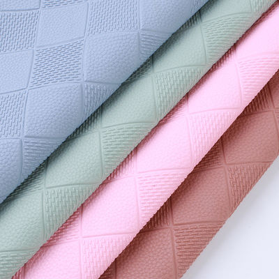 1.1mm auto vloermatten leer diamant geïmprimeerd pvc vloer leer