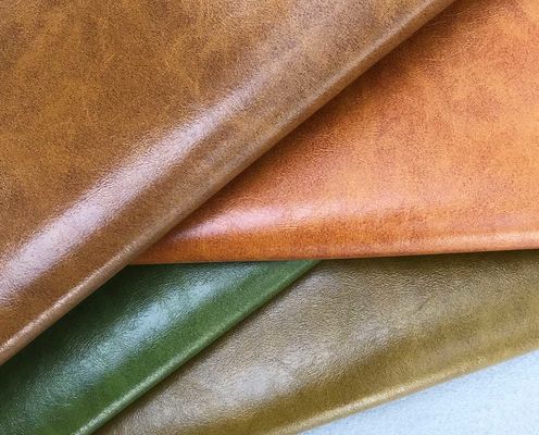 Vintage oliewas leerstof bank stoel meubels nepleer