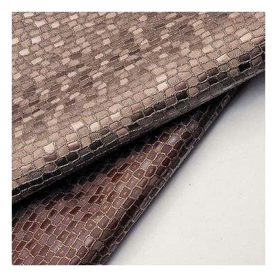 Groothandel Pvc Parelsteen Graan Patroon Kunstmatig Synthetisch Lederen Verpakking Portemonnee Doos Schoenen Notebook Fake Lederen Stoffen
