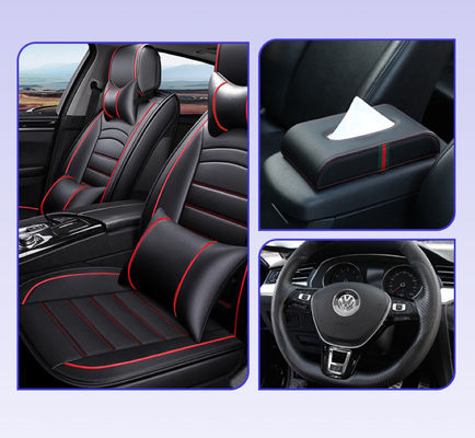 Recycled PVC Leer Zitbedekkingen Anti Mould PVC Materiaal Led