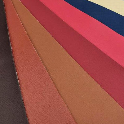 Recycled embossed PVC leer voor autostoeltjes Napa graan leer