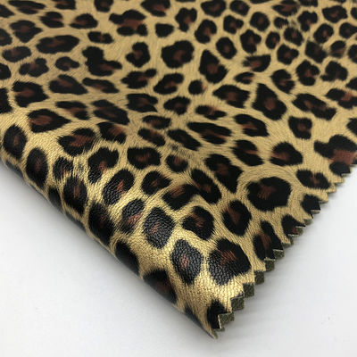 Leopard Print Garment PU leer waterdicht 0,6 mm Dikte Op maat