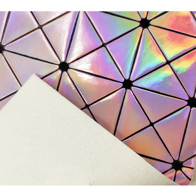 0.8mm lasergrave PU leer symfonie polyurethaan leer stof