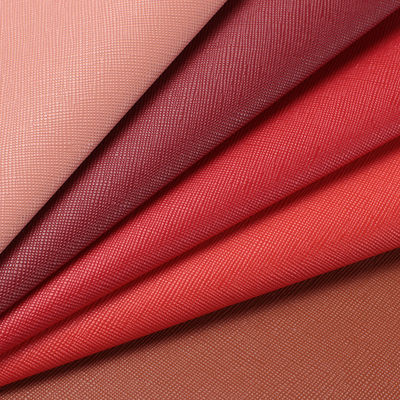 1.0mm Gepoetste bodem PVC stof Klassiek Saffiano Lederen Handtas Bagage Tas Sofa Meubel Accessoires