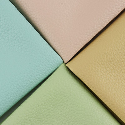 Lychee synthetische handtas PU leer geborstelde bodem Dikte 1,2 mm