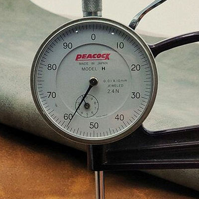 Sneeuwgevroren gebreide PVC-materiaal leer 0,6 mm dik voor verpakkingsdoos