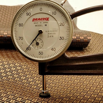 Verpakkingszak Vervalste leerprojecten PVC gebreide antieke messing weefsel