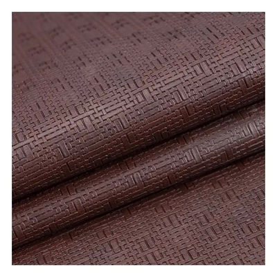 Gebreide pvc faux leder vintage weefverpakking telefoonhoes leder