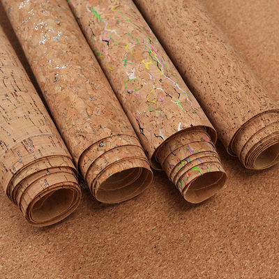 Cork Vegan PU Synthetisch Lederen Eco Friendly Voor Handtassen Bagage