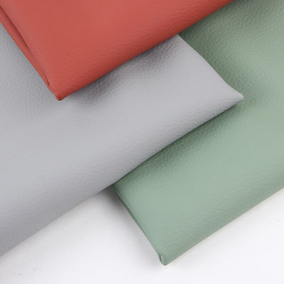 PVC faux leer bekleding Stof Lychee PVC sofa Lederachtig