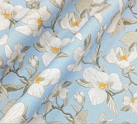 0.8mm Printed Flower Brushed Base PVC Leer Voor Handtas Verpakkingsdoos Telefoongas Decoratie Gebruik