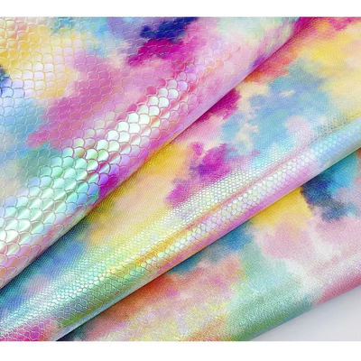 Veelzijdig lasergraveren PU leer waterdicht PU nep leer kleurrijk