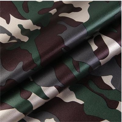 Versatile camouflage nep lederen handtas PU imitatie leer katoenen fluweel