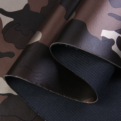 Versatile camouflage nep lederen handtas PU imitatie leer katoenen fluweel