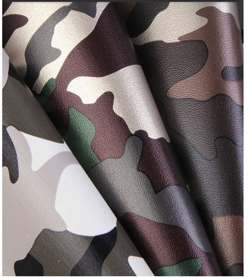 Versatile camouflage nep lederen handtas PU imitatie leer katoenen fluweel