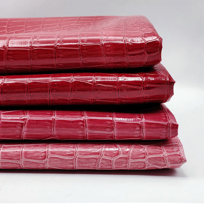 Glanzend krokodil PVC-leerverpakkingsdoos krokodil geïmprimeerd leer