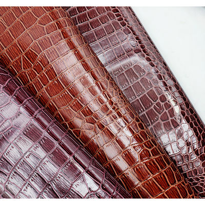 Glanzend krokodil PVC-leerverpakkingsdoos krokodil geïmprimeerd leer