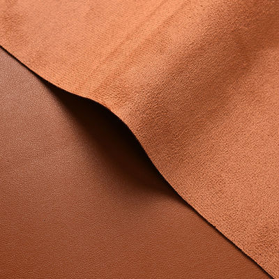 Verscheiden PVC-leer voor zakken Brandwerend Suede Nappa-leerstof