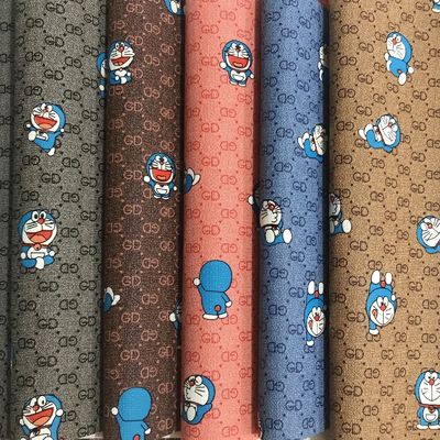 Geprinte Cartoon GD Letter Jingle Cat PVC Fux Lederen Tassen Telefoonhoes Pakket Doos Lederen Stof