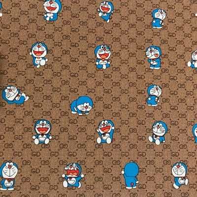 Geprinte Cartoon GD Letter Jingle Cat PVC Fux Lederen Tassen Telefoonhoes Pakket Doos Lederen Stof