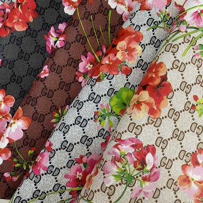 Afgedrukt GD Brief Flower PVC Fux Lederen Tassen Telefoonhoes Pakket Doos Lederen Stoffen