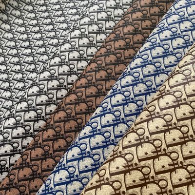 Afgedrukte brieven PVC valse leren zakken Portemonnee telefoonkoffer Pakketdoos Lederdak