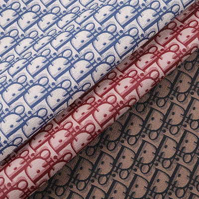 Afgedrukte brieven PVC valse leren zakken Portemonnee telefoonkoffer Pakketdoos Lederdak