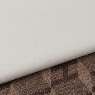 PVC kunstleerstof Retro gedrukt handtas Echt imitatie leer