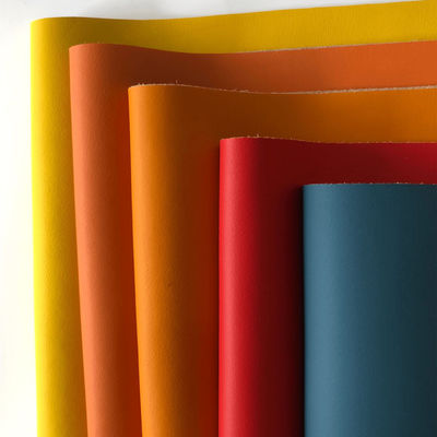 1.4mm Sofa Microfiber Leer Silicone Microfiber Composite Leer