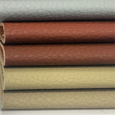 Litchi-bank Microfiber leer Eco-vriendelijk tapijt leerstof