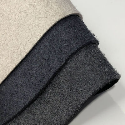 Simulatie van PU-microfiberleer voor schoenen Retro-verbrand schorspatroon