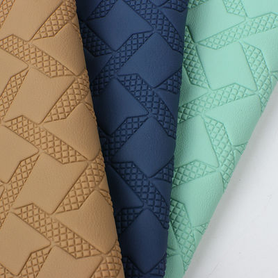 Op maat gemaakte vloermatten voor auto's Lederen geweven patroon PVC Lederen materiaal Anti-schimmel