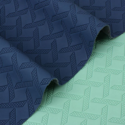 Op maat gemaakte vloermatten voor auto's Lederen geweven patroon PVC Lederen materiaal Anti-schimmel