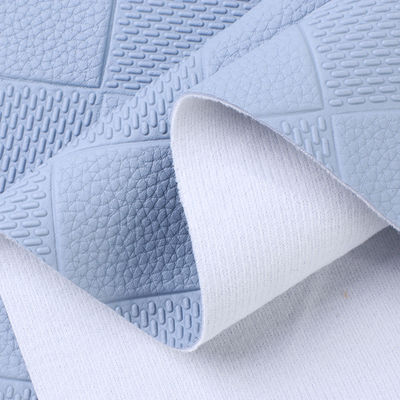 1.1mm auto vloermatten leer diamant geïmprimeerd pvc vloer leer