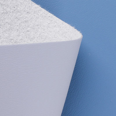 0.8 mm Dikte Fijn gegraind geborsteld PVC-leer met een stofondersteuning voor meubels