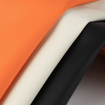 Zwak PVC-leer voor meubilair Stoffelijke textuur Napa leerstof