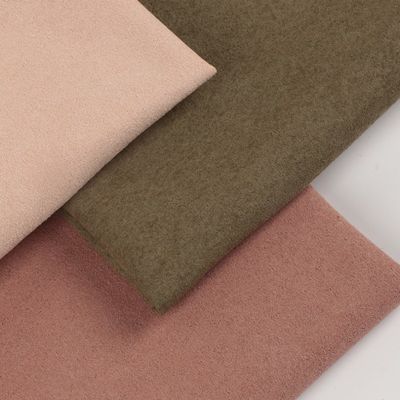 0.6mm Suede Microfiber Leer Voor Schoenen Dubbelzijdig Fluweel Anti Fouling