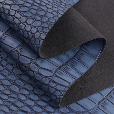 Gedrukt microvezelleer voor schoenen 1,2 mm elegantie krokodilpatroon leer