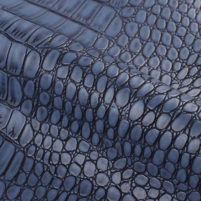 Gedrukt microvezelleer voor schoenen 1,2 mm elegantie krokodilpatroon leer