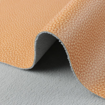 Litchi Leather Stof 1,2 mm Ademend Lederdak Voor banken / kussens