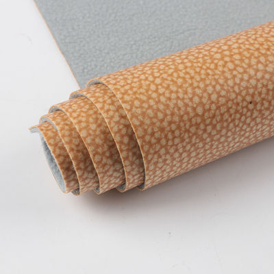Litchi Leather Stof 1,2 mm Ademend Lederdak Voor banken / kussens