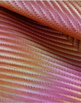 Kleurrijke helling Diamant PVC valse kunstmatige lederzak Lederen stof materiaal