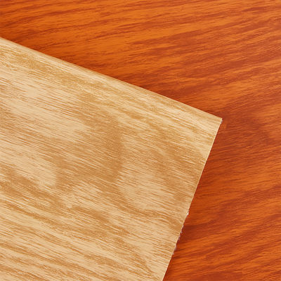 Gedrukt houtgraan PVC kunstmatig leerstof Materiaal voor autodecoratie