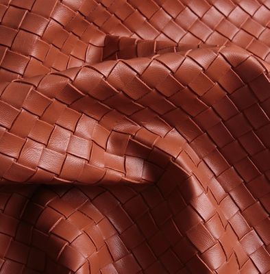 Soft en duurzaam geïmprimeerd geweven handtas PVC faux lederen stof