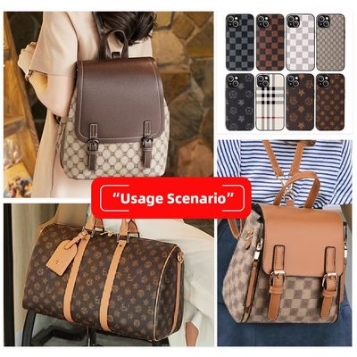 Groothandel bedrukt PVC kunstleer voor tassen, telefoonhoesjes & placemats