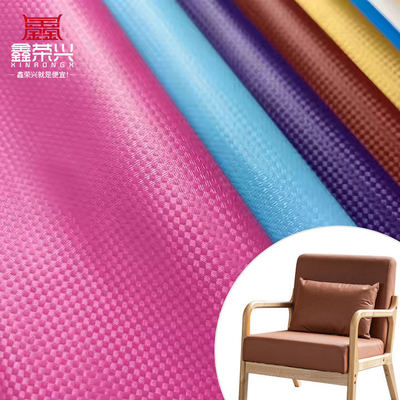 PVC synthetisch leer geweven koolstofvezel klein vierkant raster auto interieur verpakking 1,5 'breed leerstof